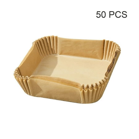 

GHOONEY Air Fryer Special Paper Oil-absorbing Paper Pad Square High Temperature Baking Papers Household Kitchen Oil-proof Papers