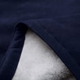 thumbnail image 6 of Womens Plus Size Winter Coats Warm Sherpa Fleece Lined Jackets Hooded Parka Faux Suede Pea Coat Outerwear 2024, 6 of 11