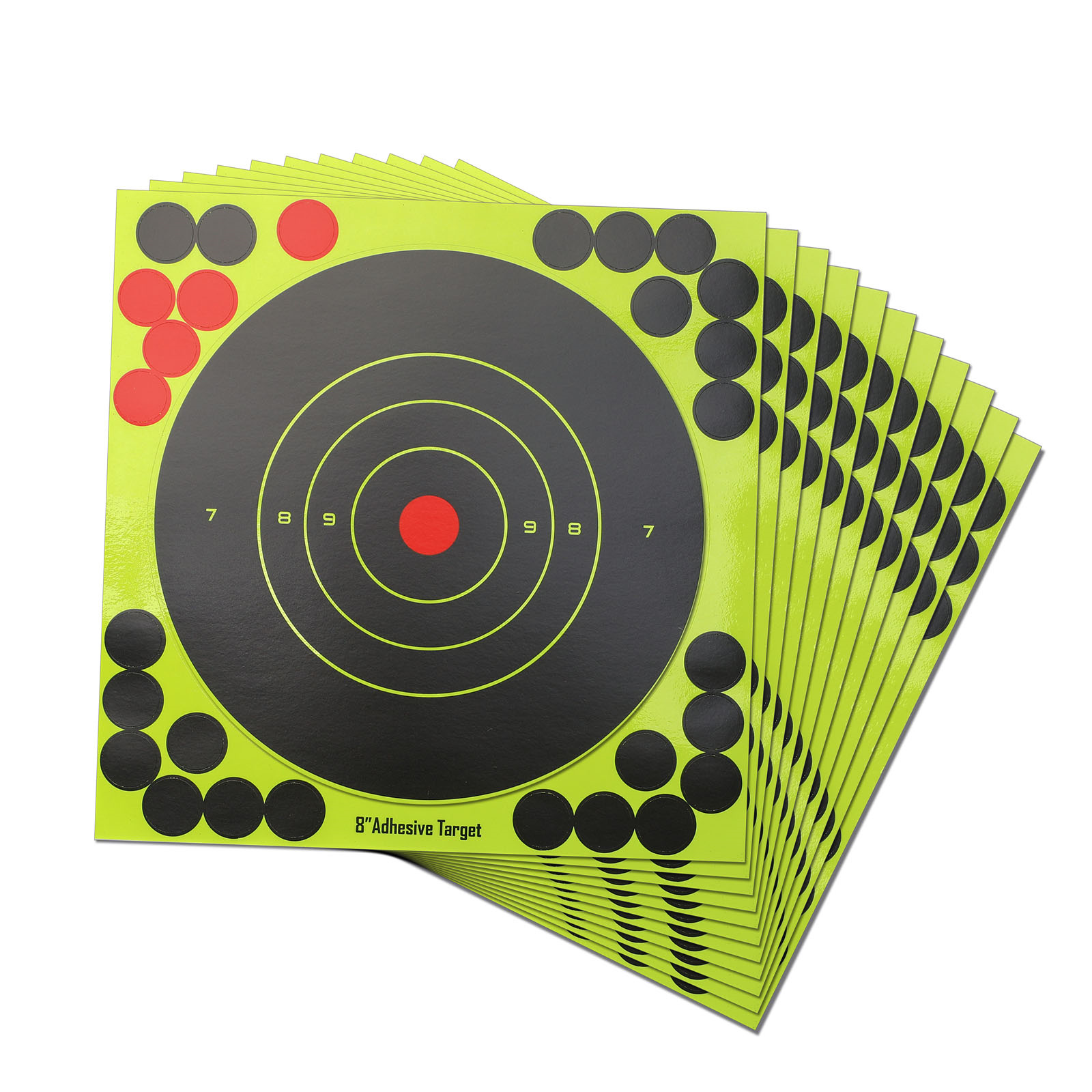 50PCS 8" Self Adhesive Shooting Targets, Splatter Paper Targets for BB