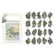 thumbnail image 3 of 40 pegatinas de plantas para álbumes de recortes, regalo de cumpleaños, pegatinas decorativas impermeables de PET. Hoja, 3 of 9