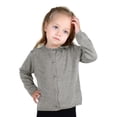 thumbnail image 7 of Valcatch Girls Crewneck Cardigan Cotton Button Long Sleeve Sweater for Infant Toddler Kids 1-8 Years, 7 of 7