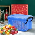 thumbnail image 6 of ACDANC Small Storage Containers with Lids,Blue Small Plastic Containers for Organizing,Small Storage Bins for Desk,Small Containers and Small Bins,Mini Transparent Storage Box, 6 of 7