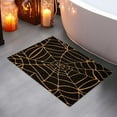 thumbnail image 4 of Uutvmp Halloween Decoration Carpet, Halloween Decorative Area Rug, Decorative Spider Webs Floor Mat, Thick Floor Mat Bath Mat Doormat, for Halloween Bathroom Porch Entry Decor, 4 of 6