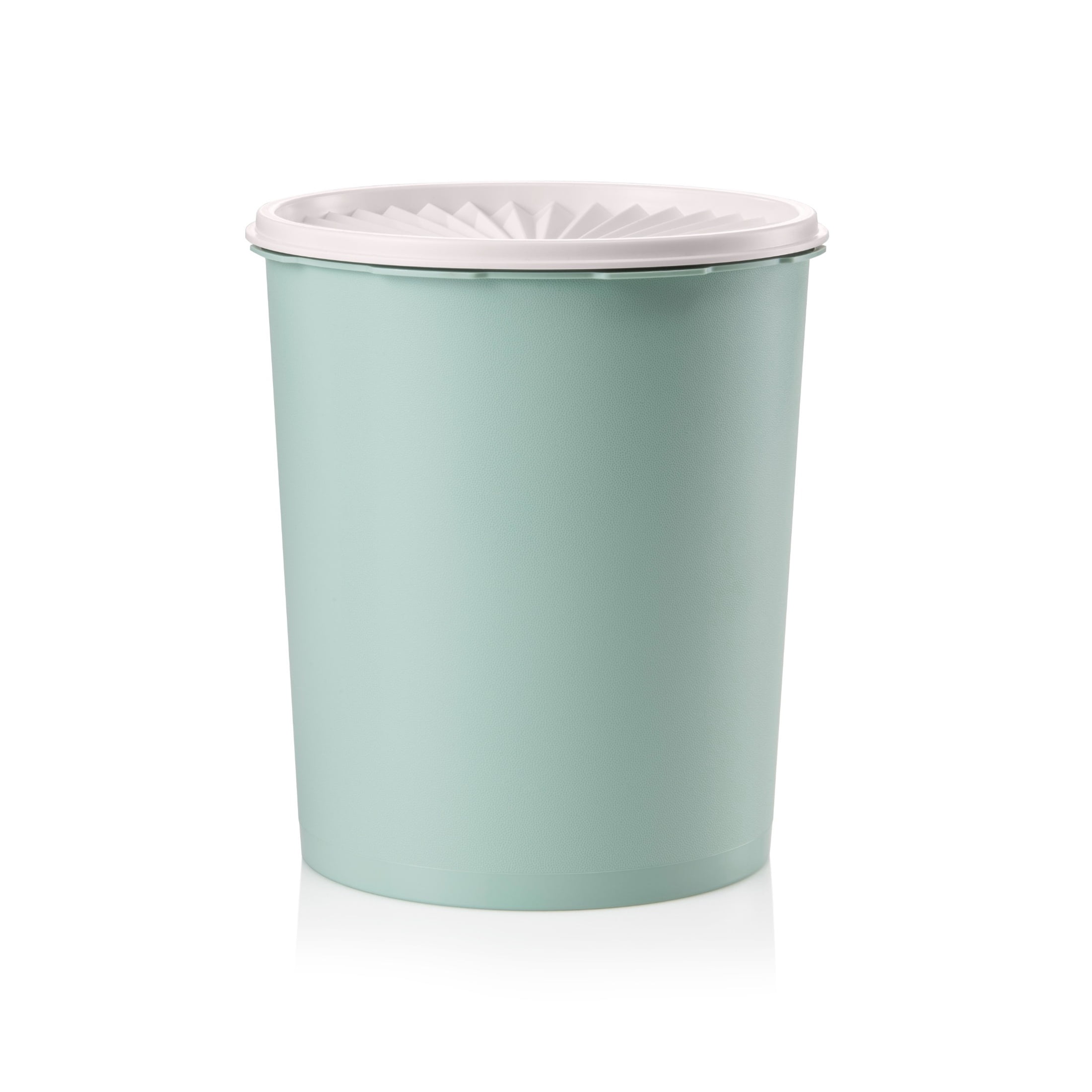 (3 pack) Tupperware Heritage 16.75-Cup Food Storage Canister with Lid, Green
