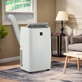thumbnail image 6 of Powerful 12,000 BTU Portable Air Conditioner – 3-in-1 Cooling, Fan & Dehumidifier – Cools Large Rooms up to 550 Sq.Ft – Digital Display, Remote, Sleep Mode, 24H Timer, Window Kit, 6 of 7