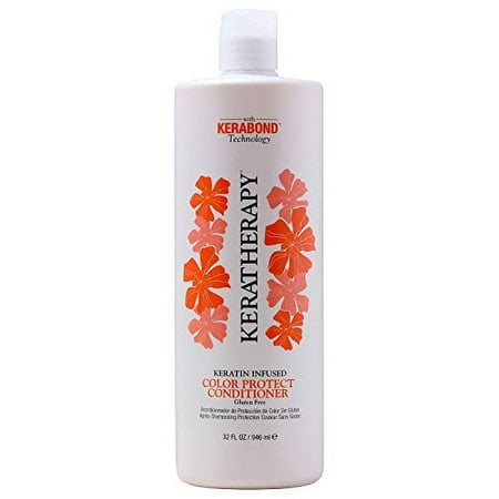 Keratherapy Keratin Infused Color Protect Conditioner - 32 oz, PACK OF 6
