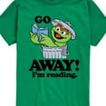 thumbnail image 3 of Sesame Street - Oscar Go Away Im Reading - Toddler and Youth Short Sleeve Graphic T-Shirt, 3 of 5