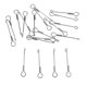 thumbnail image 1 of Juego de 20 piezas, cráneo de pescado duradero, vástagos articulados, espina de pescado, herramienta de bricolaje 25 mm, 1 of 7