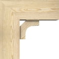 thumbnail image 3 of Ekena Millwork 8"W x 18"D x 18"H Westlake Block Rough Sawn Bracket w/ Offset Brace, Douglas Fir, 3 of 25