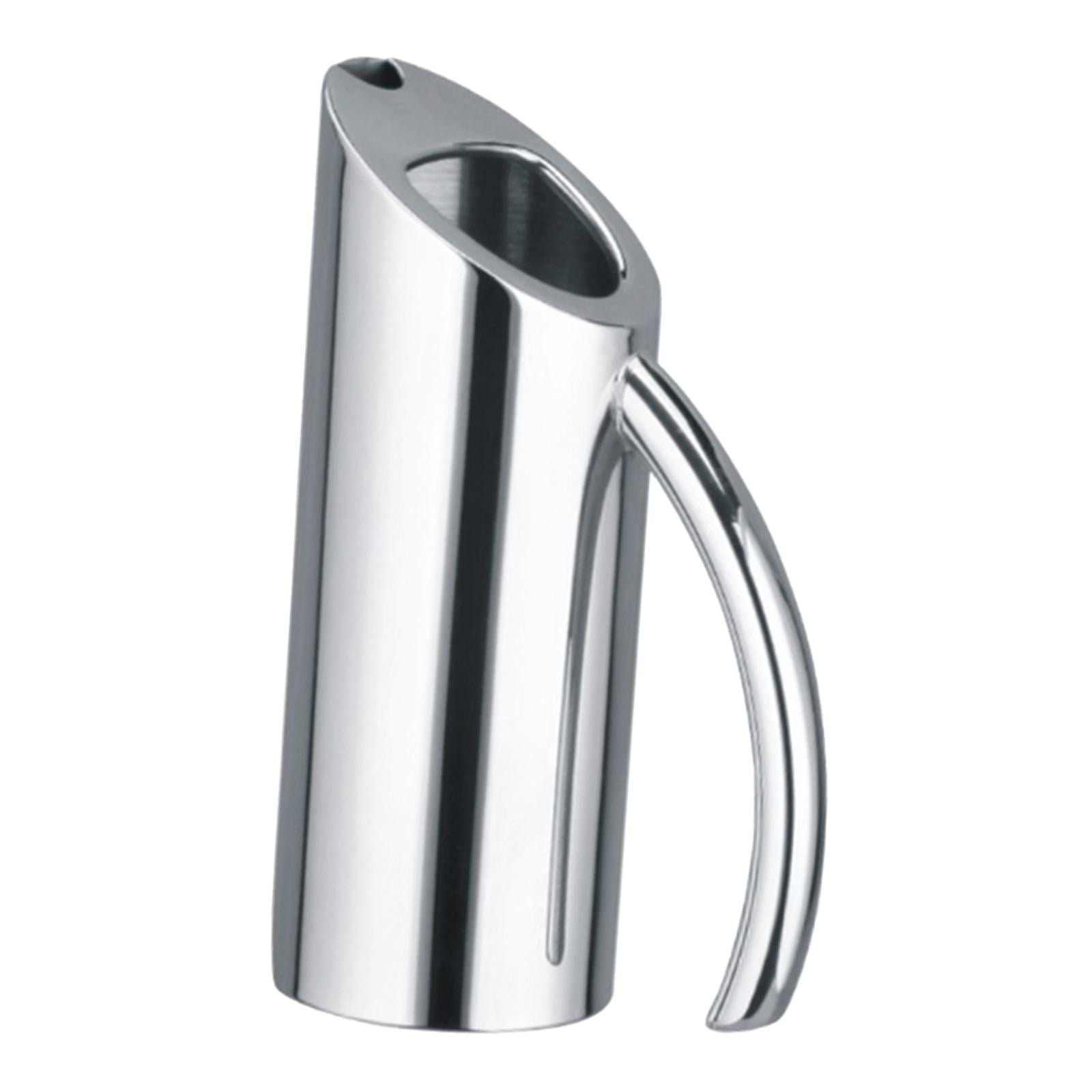 TISHITA Stainless Steel Water Pitcher Jug Beverage Dispenser Multipurpose Cold Drinking Kettle for Hotel Kitchen Bar Household Picnic 1L