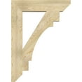 thumbnail image 3 of Ekena Millwork 6"W x 32"D x 44"H Merced Slat Rough Sawn Bracket, Douglas Fir, 3 of 4