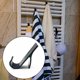 thumbnail image 4 of 2 uds gancho de baño accesorios de baño estante de torre No requiere perforación para la cocina del hogar Likrtyny Para estrenar, 4 of 6