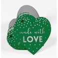 thumbnail image 3 of Inkdotpot Made With Love Wedding Bottle Tag Real Silver Foil Favor Hang Tag 50 Pack, 3 of 6