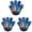 4pcs A#1, variant on Halloween Projector Finger Lights, LED Glow Projection Toys, Blister Packaged Party Supplies for Trick‑Or‑Treat Handouts & Kids Holiday Events