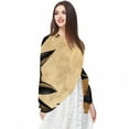 thumbnail image 5 of Bats Light and Breathable Chiffon Yarn Silk Scarf - Translucent 180*73 Size for Women, 5 of 6