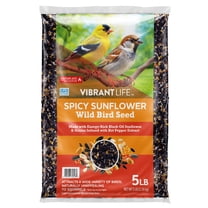 Vibrant Life Spicy Sunflower Wild Bird Seed, 5 lb Bag