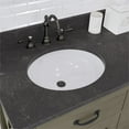 thumbnail image 5 of Water Creation Aberdeen 72" Wood Double Bathroom Vanity in Gray and Bronze, 5 of 7