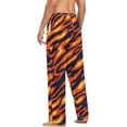 thumbnail image 6 of Top-kevin Men's Pajama Pants Super Soft Fire Flame Sleep Lounge Pants Pjs Bottoms with Pockets, 6 of 7