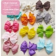 thumbnail image 5 of 60pcs Hair Bows Clips,3 Inch Big Boutique Bows ,Ribbon Hair Accessories for Girls Toddlers, 5 of 5