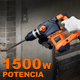 thumbnail image 5 of Rotomartillo electroneumático 32k frecuencia de 60Hz con 1500W de potencia 110V Naranja/Negro, 5 of 5
