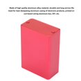 thumbnail image 4 of LHCER Aluminum Box,Circuit Board Instrument Aluminum Cooling Box DIY Electronic Project Enclosure Case Frosted Red,Aluminum Casing Cooling Box, 4 of 8