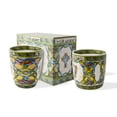 thumbnail image 4 of Royal Tara Irish Claddagh Ring and Irish Harp Coffee Mugs Set of 2 Cups | Capacity 380 ml/13 fl oz Green Color, 4 of 4