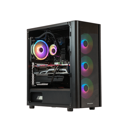 Velztorm Archux Gaming & Entertainment Desktop PC (AMD Ryzen 7 3700X 8-Core, 16GB RAM, 128GB m.2 SATA SSD + 1TB HDD (3.5), RX 6800 XT, 4xUSB 3.1, 1xUSB 3.0, 2xHDMI, Win 10 Home)