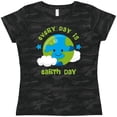 thumbnail image 3 of Inktastic Every Day Earth Day Women's T-Shirt, 3 of 5