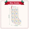 thumbnail image 3 of Lsque 18 Inches Easter Egg3 Pattern Christmas Stockings Hanging Ornaments,Knitted Xmas Fireplace Hanging Stocking,Holiday Decoration, 3 of 8