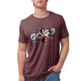 thumbnail image 1 of CafePress - Mighty Morphin Power Rangers Men's Deluxe T Shirt - Mens Tri-blend T-Shirt, 1 of 1