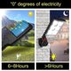 thumbnail image 4 of Nuevo Farola Solar para exteriores, Sensor impermeable, luz de jardín, soporte giratorio, luz, 4 of 4