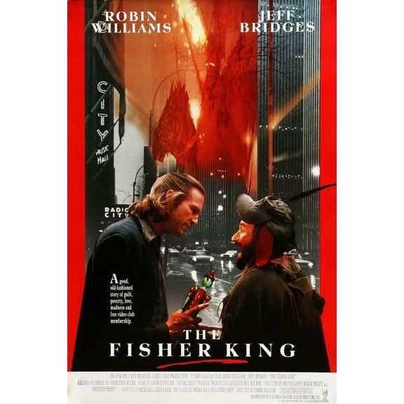 Best Posters The Fisher King Poster 11In x 17 In 11x17 Poster Color Category: Multi, Unframed, Ages: Adults