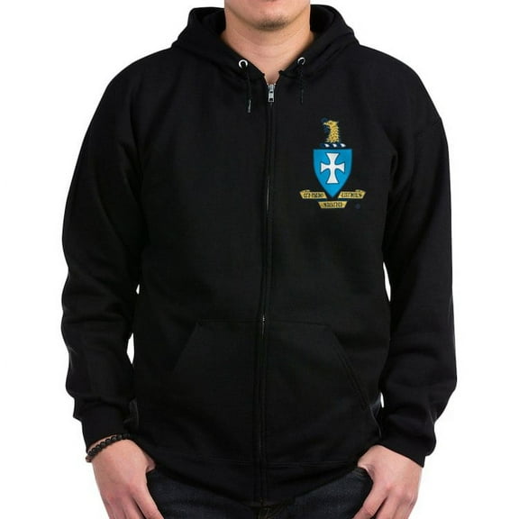 CafePress - Sigma Chi Coat Of Arms Colored Sweatshirt - Zip Hoodie, Classic Hooded Sweatshirt with Metal Zipper
