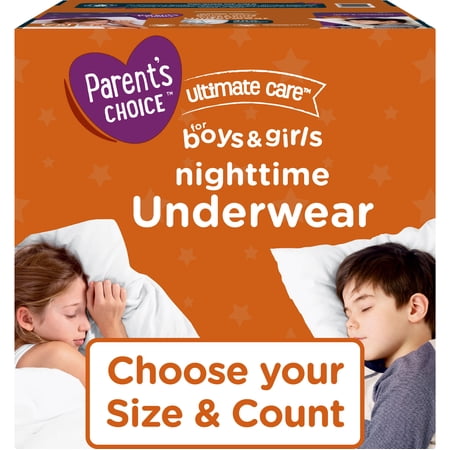 parent s choice unisex nighttime bedwetting underwear large-extra large 38 count