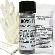 80% TCA Skin Peel Kit - Acid Peel - Age Spots, Stretch Marks, Acne Scars, Scars, Hyperpigmentation, Wrinkles & Freckles!