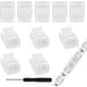thumbnail image 1 of 10pc 10mm 4 Pin LED Strip Connectors for 5050 3528 RGB,with Screwdriver, 1 of 4