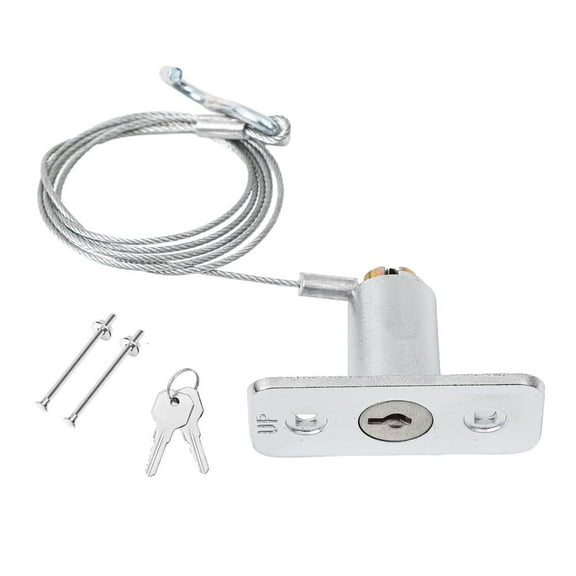 Yammee Universal Manual Garage Door Lock Heavy Type Stainless Steel Overrides System