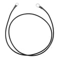 thumbnail image 1 of Cable de inversor de batería de 105 cm 12 AWG 3/8" 5/16" Cable de batería de cobre estañado Negro OT Tipo 1 Pc, 1 of 1