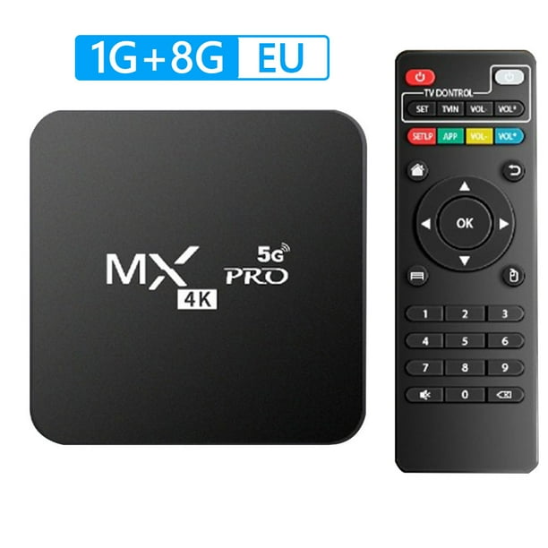 Video Media Player Set Top Box 12 4K HD 2.4G Y 5G DUAL WIF HOME (UE 8G)