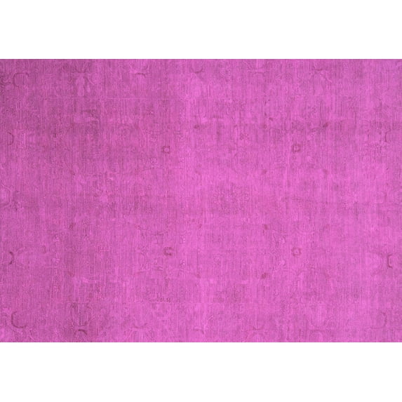 Ahgly Company Indoor Rectangle Abstract Pink Modern Area Rugs, 4' x 6'