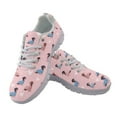 thumbnail image 2 of COEQINE Dachshund Heart Pink Tennis Shoes for Women Girls Cute Dog Puppy Print Sneakers Lightweight Athletic Work Shoes Footwear for Jogging Training Climbing Hiking, 2 of 7