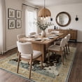 thumbnail image 2 of KUETH 3'x5' Cow Area Rugs for Living Room, Non Slip Machine Washable Vintage Boho Rug, Low Pile Print Rug for Bedroom Dining Room Home Office, 2 of 9