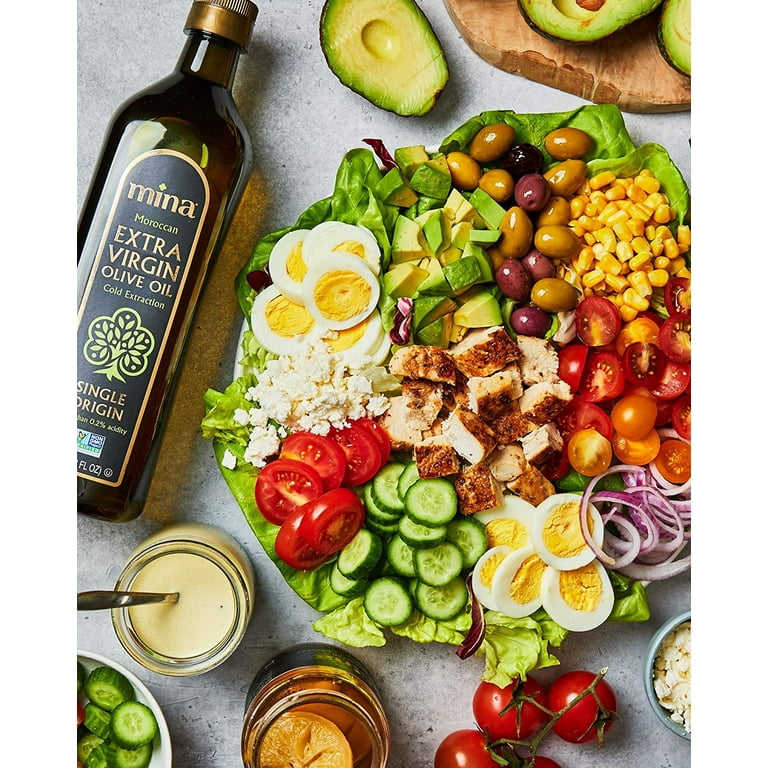 Mina Moroccan Extra Virgin Olive Oil, Single Origin, High