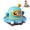 Blue, variant on Press and Go Car Toys - UFO Press Vehicle Push Go Dual Pull-Back Toy Infant Play Vehicle Set Toys for Ages 0-3, Baby Car Toy for 6-12-18 Months Birthday Gifts