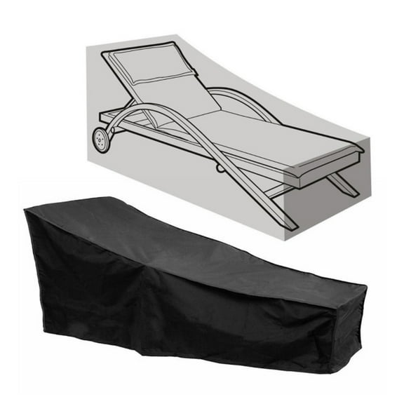 Chaise Lounge Cover Lounge Chair Recliner Protective Cover for Outdoor Courtyard Garden Patio Cover