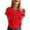 Red, variant on Women's Bee Print T-Shirt Crewneck Short Sleeve Spring Summer Casual Tee