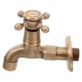 thumbnail image 1 of WRITWAA Robinet d'Eau Froide Simple en Laiton Usage Gratuit 1 Pack, 1 of 8