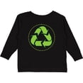 thumbnail image 3 of Inktastic Recycle Conserve Earth Day Boys or Girls Long Sleeve Toddler T-Shirt, 3 of 5