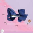 thumbnail image 5 of 4 Inch Grosgrain Hair Bow for Girls, 5 of 5