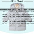 thumbnail image 3 of IVEYRTF Girls Hooded Long Coat Winter Jacket Warm Thickened Outerwear for Kids Childrens Parka Cold Weather Apparel Cozy and Comfortable Daily Wear(Gray,4-5 Years), 3 of 4